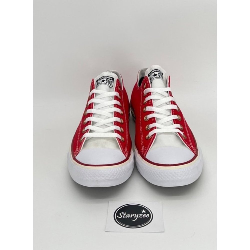 Converse All Star Canvas Low Shoes Women’s 11.5, Men’s 9.5  Cherry Red